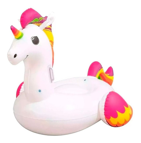 Imagen 2 de 5 de Inflable Unicornio Kawai Bestway 41114 Chico Educando