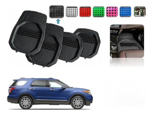 Tapetes 4pz Charola Color 3d Ford Explorer 2011 2012 A 2015