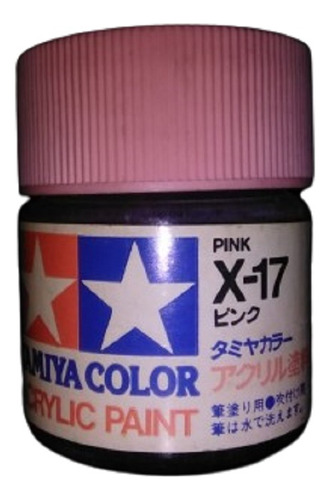 Tamiya Pintura Acrilica Modelismo Maquetas 23ml Pink X17