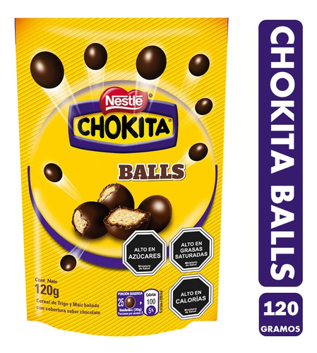 Chocolate Chokita Balls De Nestlé - Formato Doypack (120 Gr)