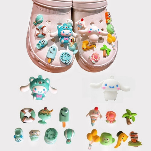 Decoración De Zapatos  Alfiler De Sanrio Zapato 3d Iluminado