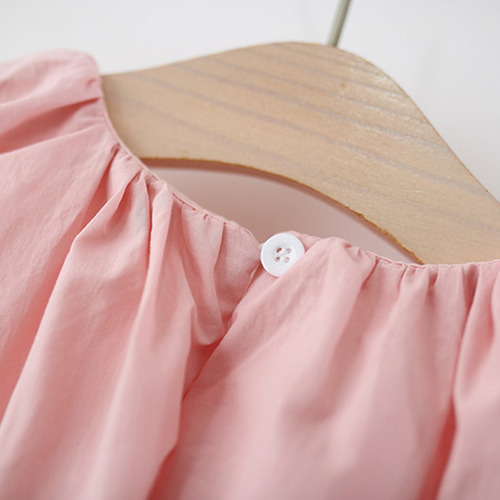 A Vestido Sweet Bowknot Para Niños Pequeños, A La Moda,