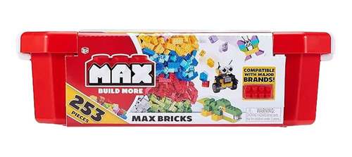 Juego De Ladrillos De Construccion Zuru Max Builde More 253p