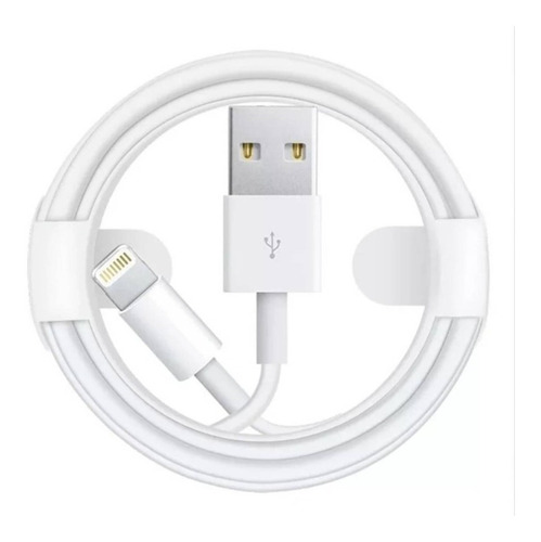 Cable Usb 2.0 Apple Lightning Blanco / Ventas E&j