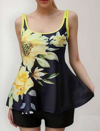 Tankini De Dos Piezas For Mujer