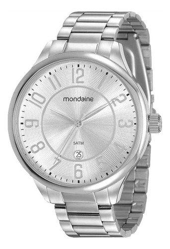 Relógio Mondaine Analógico Feminino Prateado 99503lpmvbe2