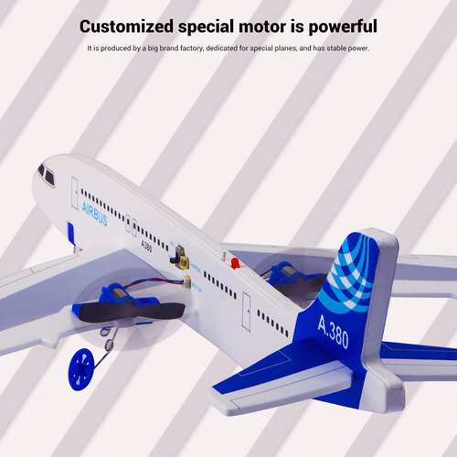 Avión De Control Remoto Rc Plane De 2,4 Ghz Para Niños, Mode