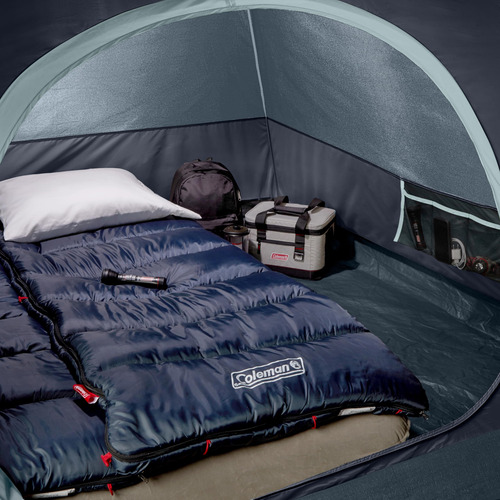 Carpa Coleman Skydome Para 4 Personas Blue Nights, 240 X 210
