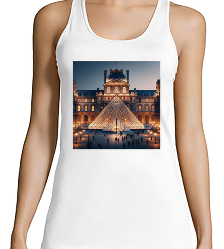 Musculosa Mujer Museo Del Louvre Arte Monumental Paris M4