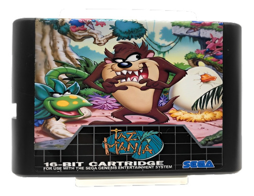 Mega Drive Jogo - Genesis - Taz Mania Pararelo