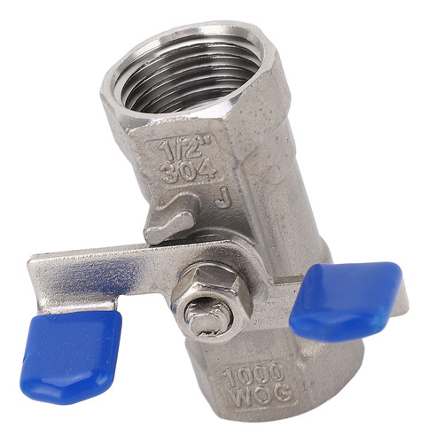 Válvula De Esfera De Alça De 1/2 Polegada Npt Dn15 304 Em Aç
