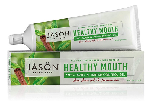 Jason Healthy Mouth Anti-cavidad Y Tártaro Control De Pasta