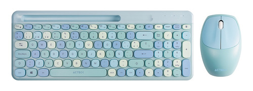 Kit De Teclado Y Mouse Acteck Creator Chic Colors Mk470
