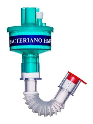 10 Un Filtro Hme Bacteriano (estéril Com Traqueia) Adulto