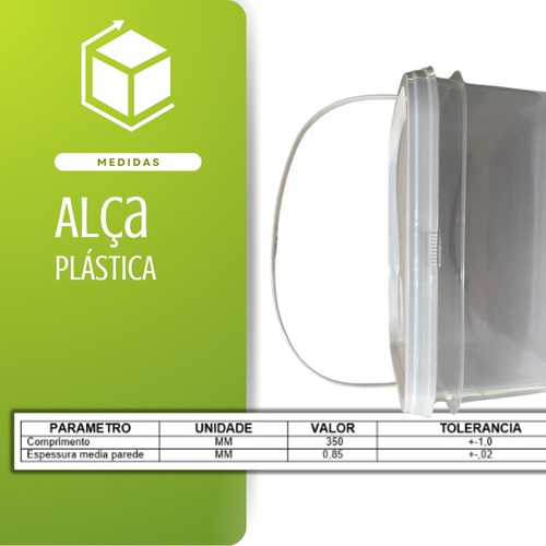 Balde 2-4l Para Armazenamento De Alface-kit 10 Pçs