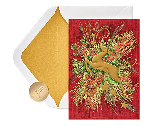 Tarjetas Navideñas Papyrus, Sobres En Caja, Deseos Cálidos