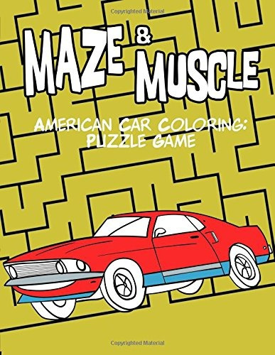 Maze  Y  Muscle American Car Coloring Puzzle Game Maze Game 