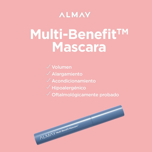 Mascara De Pestañas Multi-benefit Nwp Tono Blackest Black