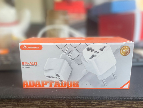 Kit 20 Adaptador Tomada Universal Padrão Europeu Uk P Brasil