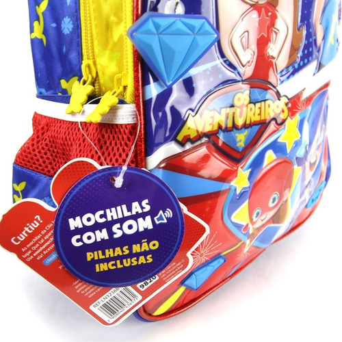 Mochila De Costas Infantil Luccas Neto Com Som Clio Ln3236b