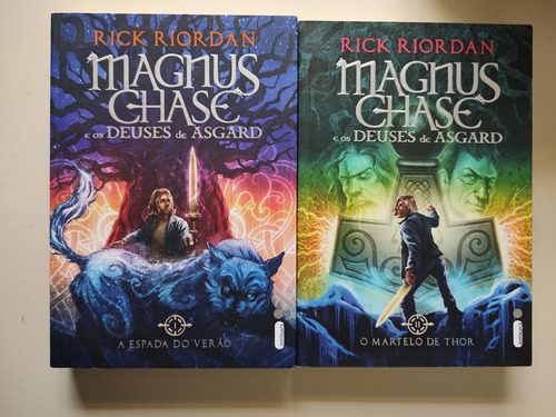 Livro Coleçao Magnus Chase E Os Deuses De Asgard