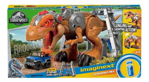 Fisher Price Imaginext Jurassic World T Rex Dinosaurio / J