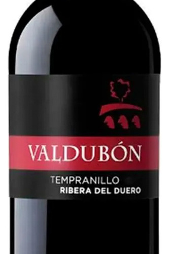 Pack De 4 Vino Tinto Valdubon Tempranillo 750 Ml