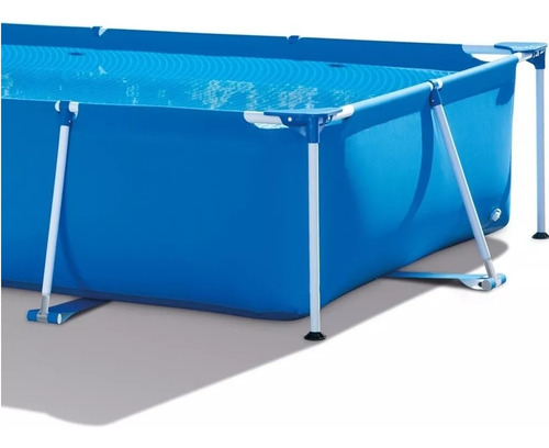 Piscina Estrutural Retangular Reforçada 7127l Intex