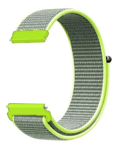 Correa Nylon Compatible Huawei Gt/gt2/gt3 46mm 22mm Verde F