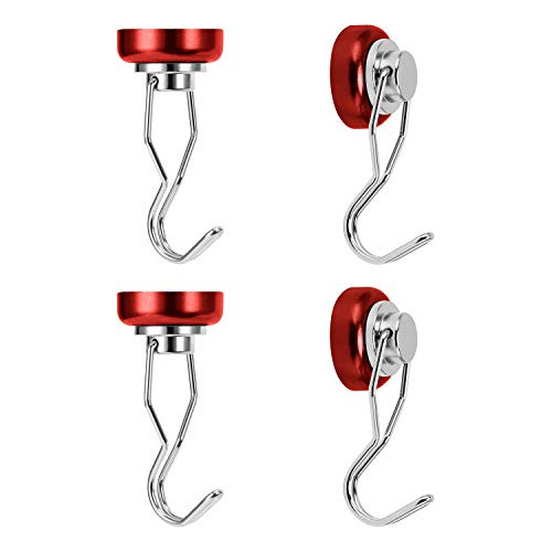 Strong Magnetic Hooks 80lbs Swivel Heavy Duty Neodymium...