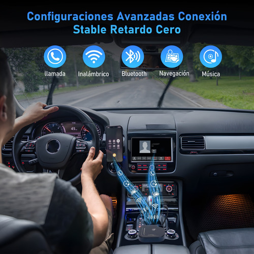 Carplay Inalambrico Adaptador 2 En 1 Carplay Y Android Auto