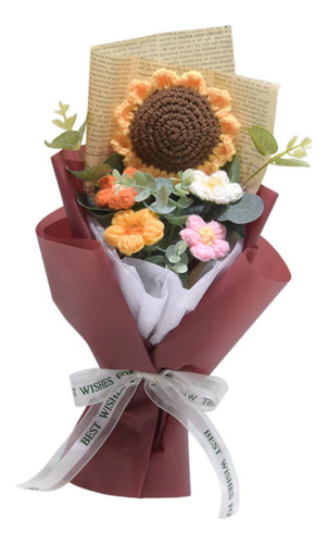 Flores De Crochet Ramo De Crochet Flores Flores Artificiales