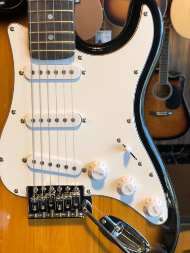 Imagen 3 de 9 de Guitarra Electrica Stratocaster Texas Eg-p15 + Funda Outlet