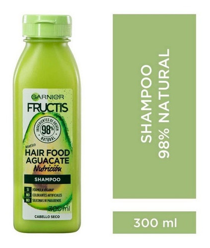 Shampoo Garnier Fructis Hair Food Aguacate X 300 Ml