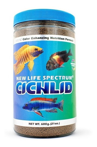 New Life Spectrum Cichlid 600gr - Alimento Premium Ciclidos