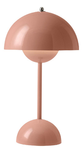 Lámpara De Mesa Regulable, Luz De Escritorio Usb, Rosa