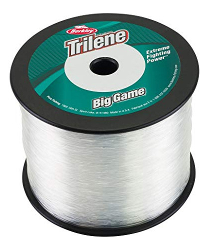 Berkley Trilene Big Game, Transparente, 50 Libras, 275 Yarda