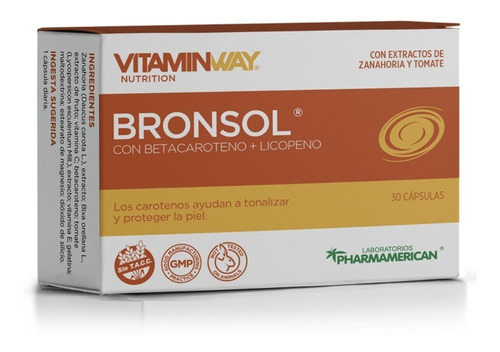 Suplemento Dietario Vitamin Way Bronsol 30 Cápsulas