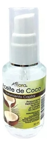 Aceite De Coco / Argan / Palta Flora 30ml