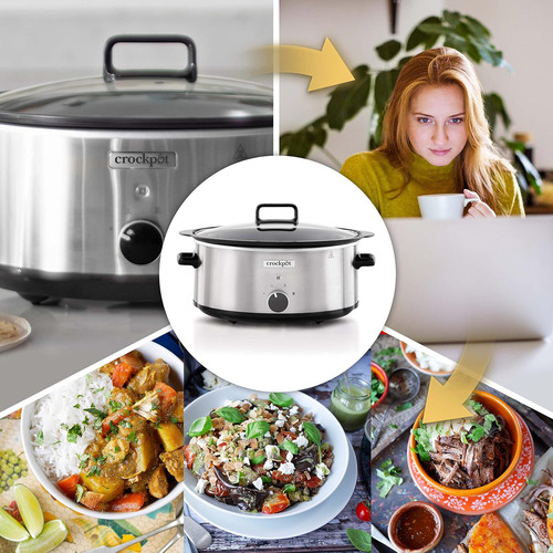 Olla De Cocción Lenta Sellar & Guisar Crockpot | 6,5 L