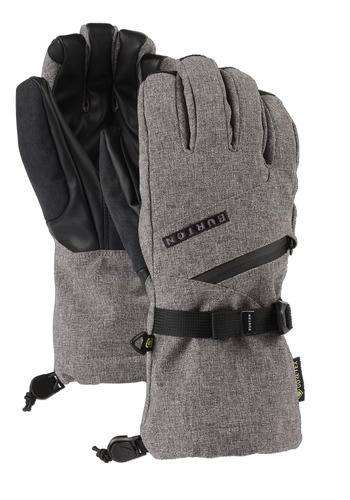 Guantes Burton Standard Gore-tex Para Mujer, Gris Jaspeado, 