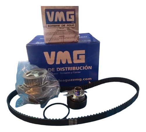 Kit Distribucion Bomba De Agua Vmg Vw Golf Gol Fox 1.6 Tc