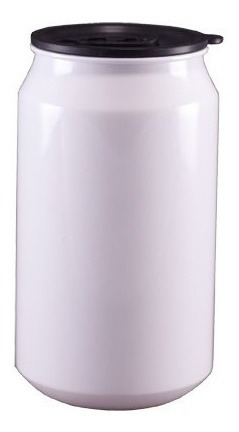 Imagen 1 de 1 de Lata Sencilla Tapa Silicon 355ml Sublimacion Sublimar