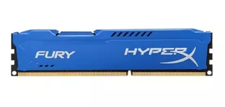 Memoria Ram Hyperx Fury Blue, 8gb, Ddr3, 1866 Mhz, Cl10