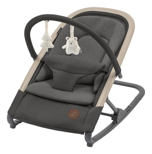 Silla Mecedora De Bebé Kori 2 En 1 Maxicosi 3 Posiciones Color Gris Oscuro