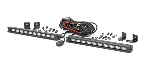 Par Barra Led Ultra Iluminació Slim Line 10in Rough Country 