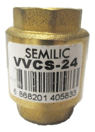 Valvula Check Semilic De 1/2   