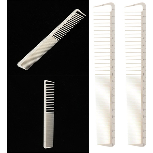 Z 2 Piezas De Peines De Corte De Cabellero De Barberos De