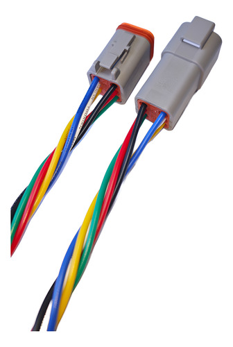 Conector Enchufe Macho Hembra Tipo Deutsch 6 Pines