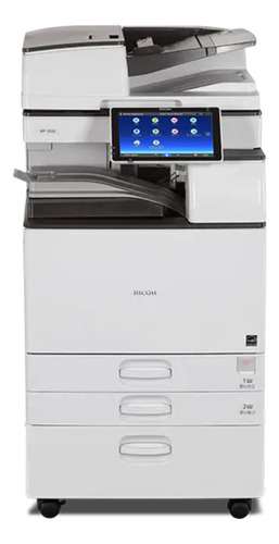 Impresora Multifuncional Ricoh Mp 3555 Laser B Y N Premium Blanco (Reacondicionado)